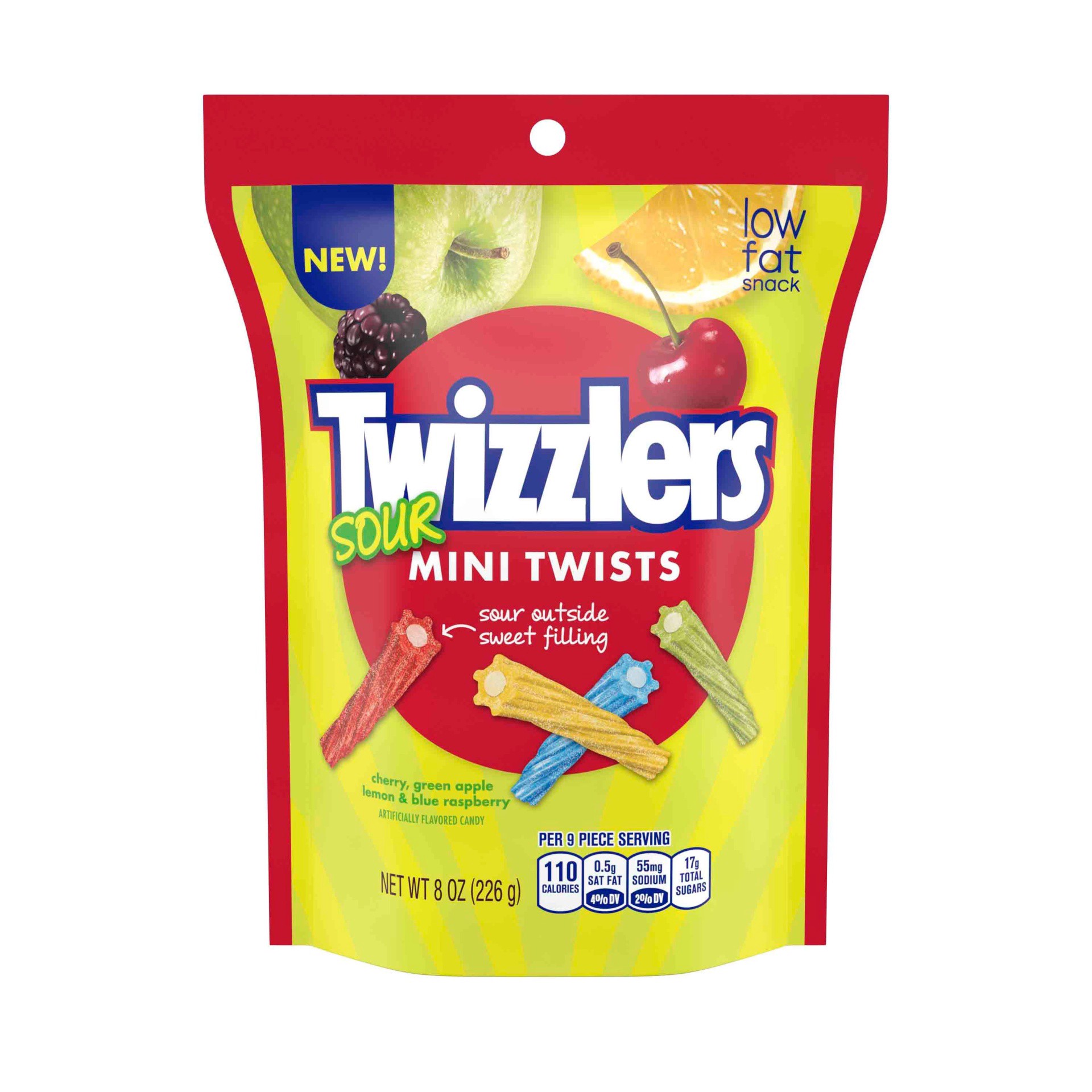 slide 1 of 3, Twizzlers Mini Twists 8 oz, 8 oz