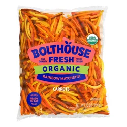 Organic Rainbow Matchstix Carrots, 10 oz