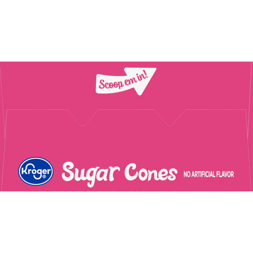 slide 6 of 6, Kroger Sugar Cones, 5 oz