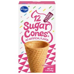 Kroger Sugar Cones - 5 oz