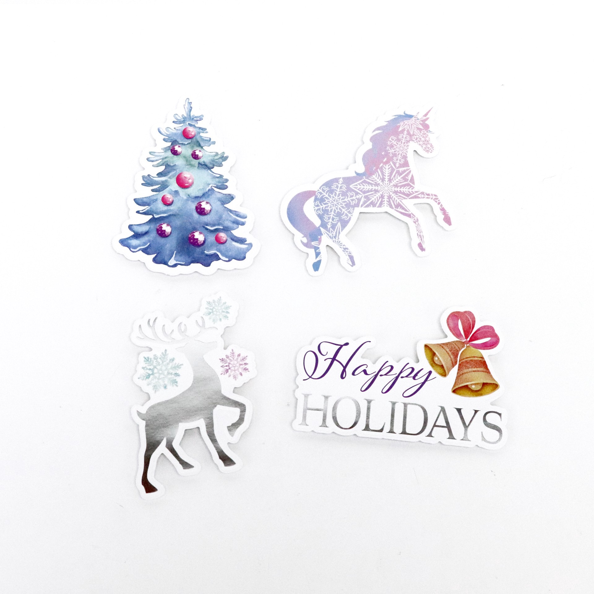 slide 3 of 3, Frosted Fairytale Vinyl Die-Cut Stickers By Recollections, 18 stickers