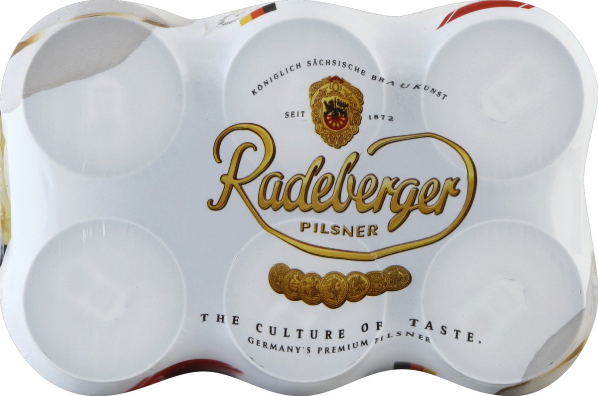 slide 3 of 4, Radeberger Pilsner Beer 6 - 16.9 fl oz Cans, 6 ct