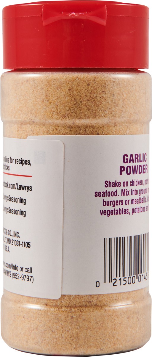 slide 4 of 9, Lawry's Garlic Powder, 3.12 oz, 3.12 oz