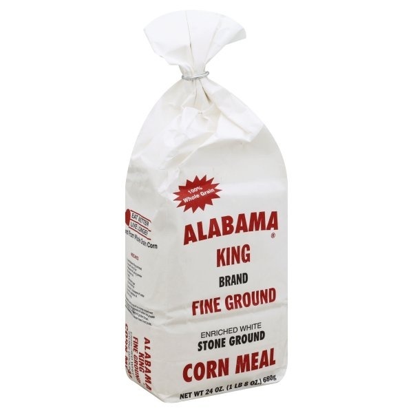 slide 1 of 5, Alabama King Ground Corn Meal, 1.5 lb
