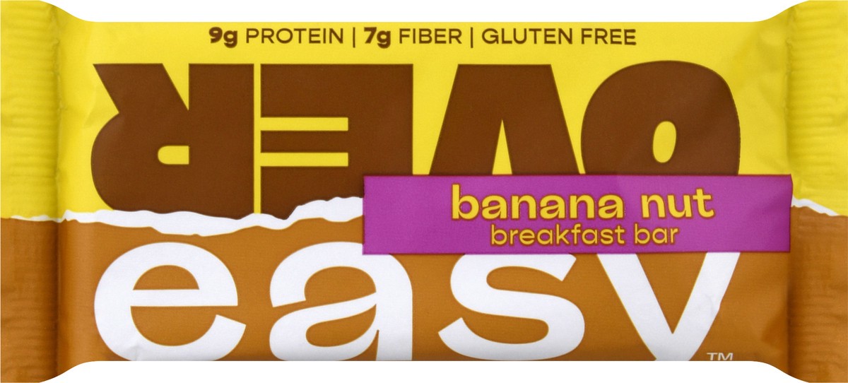 slide 1 of 12, Over Easy Banana Nut Breakfast Bar, 1.8 oz