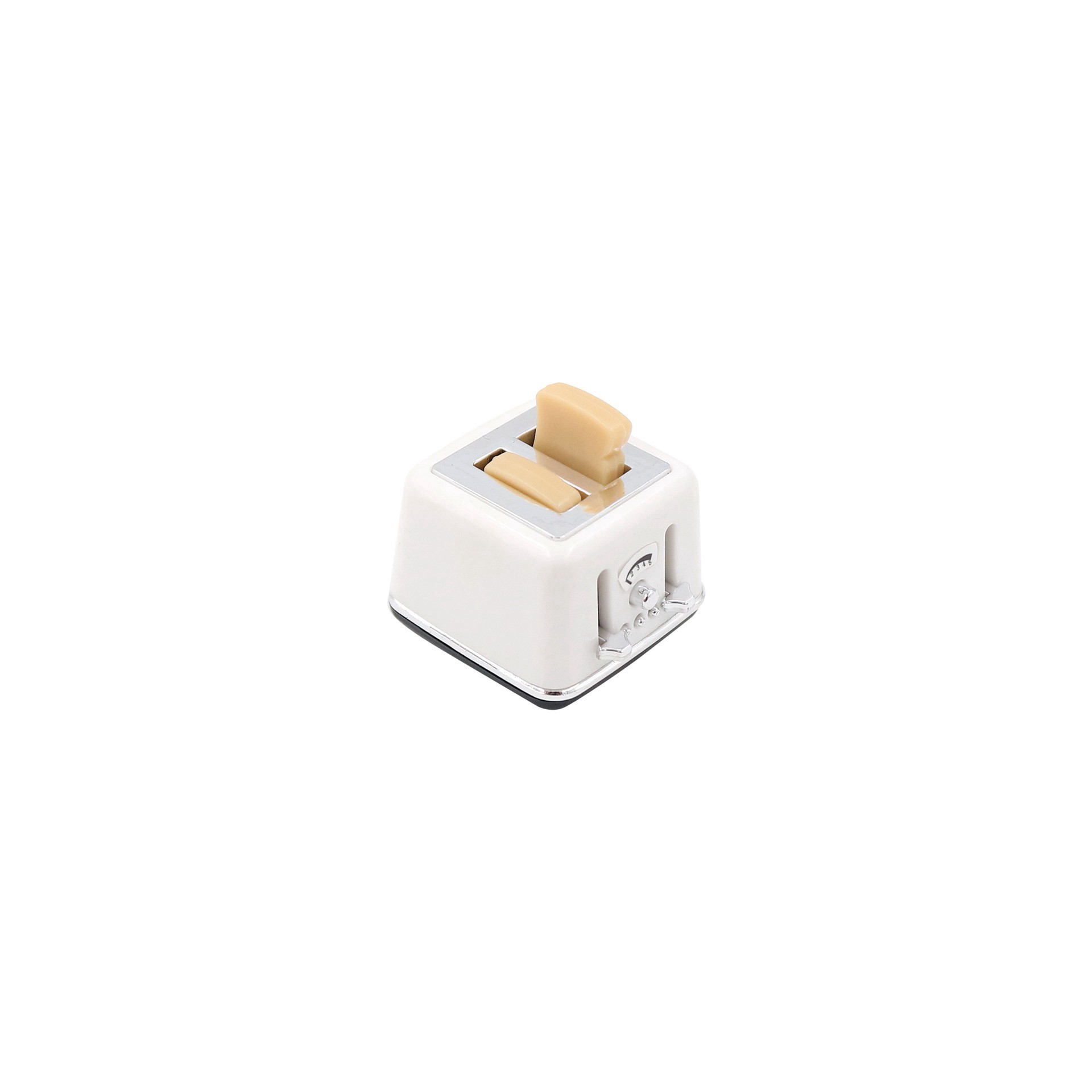 slide 3 of 3, Mini White Toaster Set By Make Market, 4 in x 2 in x 1 in