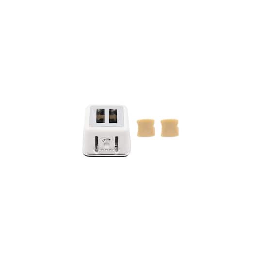 slide 1 of 3, Mini White Toaster Set By Make Market, 4 in x 2 in x 1 in