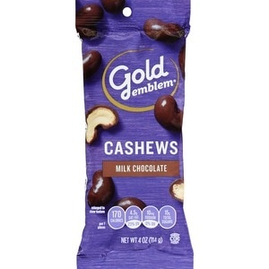 slide 1 of 1, GE Milk Chocolate Cashews - 4 oz, 4 oz