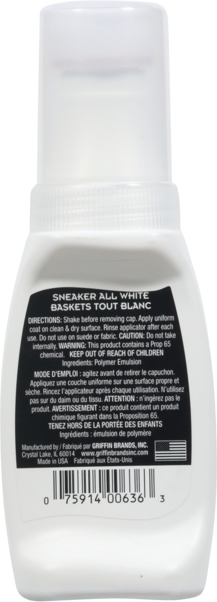 slide 8 of 9, Griffin Bros. Sneaker Allwite, 2.5 oz