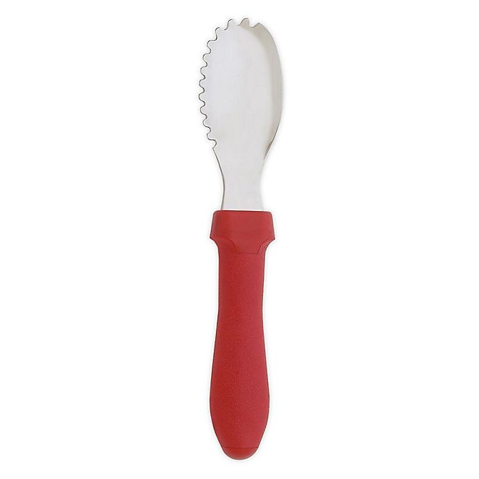 slide 1 of 1, Messermeister Pro-Touch Plus Culinary Scoop & Scraper - Red, 1 ct