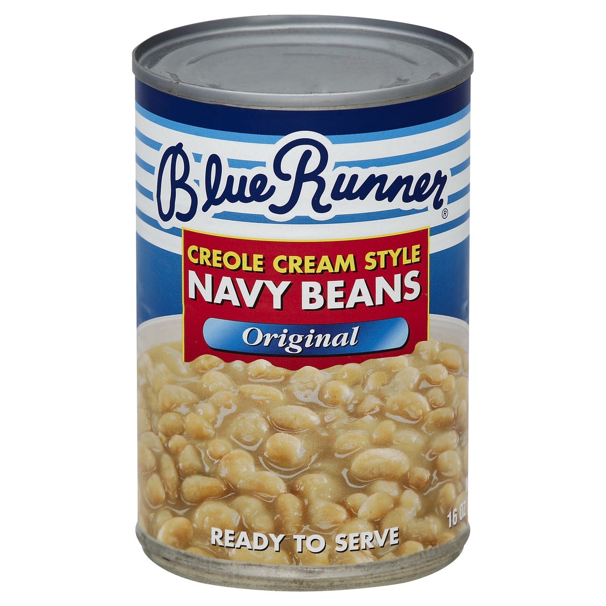 slide 3 of 3, Blue Runner Creole Cream Navy Beans, 16 oz