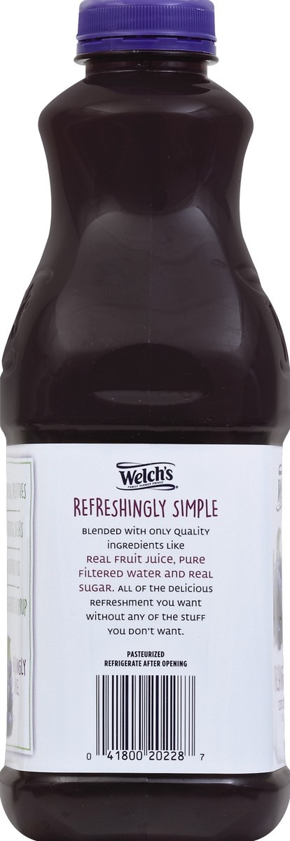 slide 3 of 4, Welch's Refreshingly Simple Grape Bottle, 59 fl oz