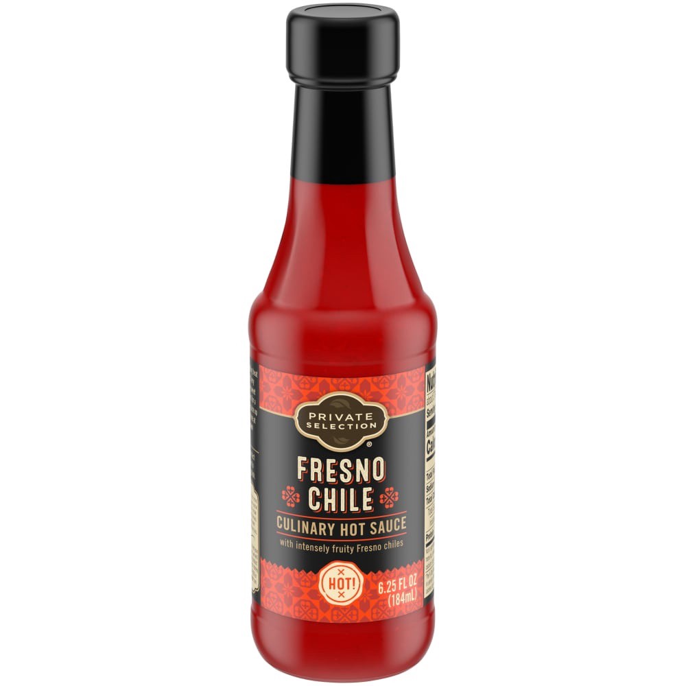 slide 3 of 3, Private Selection Fresno Chile Culinary Hot Sauce, 6.25 fl oz