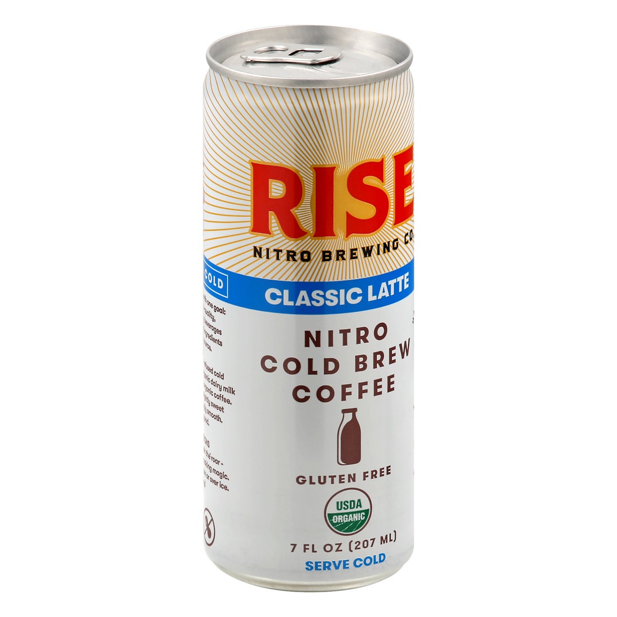 slide 10 of 12, RISE Brewing Co. Rise Brewing Nitro Cold Brew Classic Latte, 7 fl oz