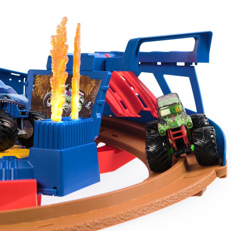 slide 9 of 12, Monster Jam Booster Playset - 1:64 Scale, 1 ct