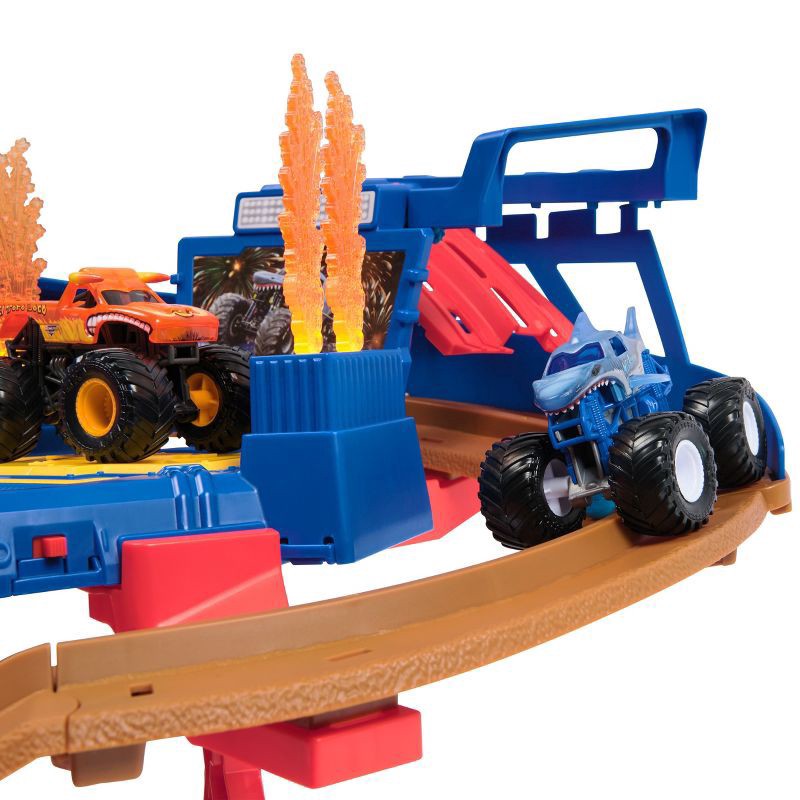 slide 11 of 12, Monster Jam Booster Playset - 1:64 Scale, 1 ct