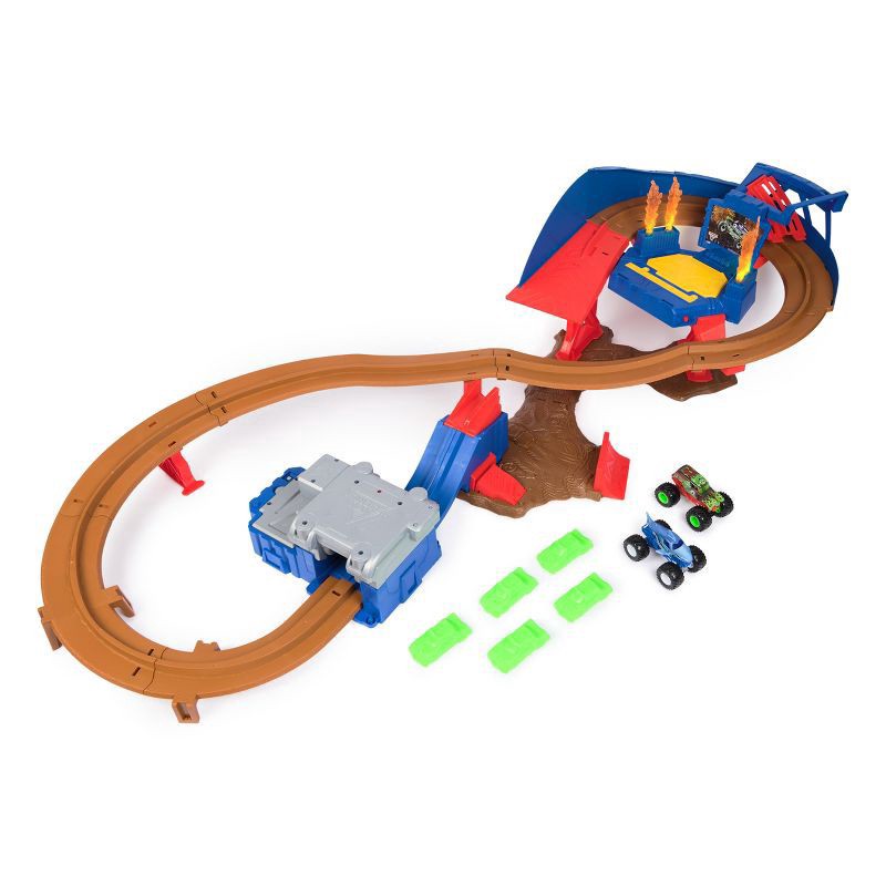 slide 7 of 12, Monster Jam Booster Playset - 1:64 Scale, 1 ct