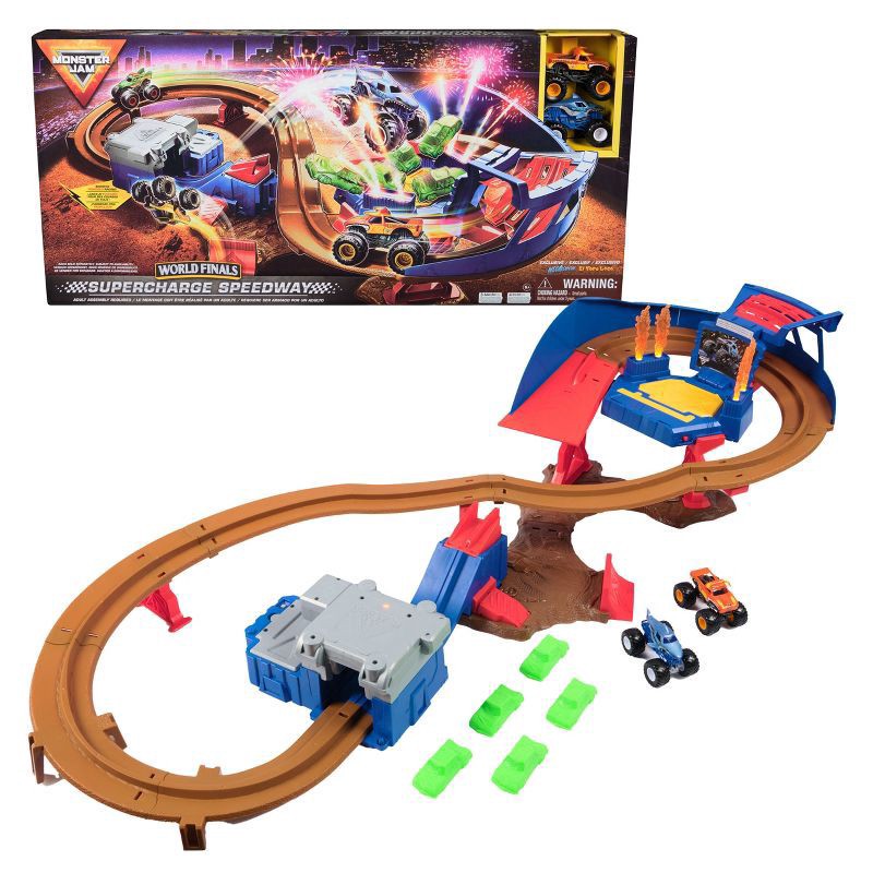 slide 1 of 12, Monster Jam Booster Playset - 1:64 Scale, 1 ct