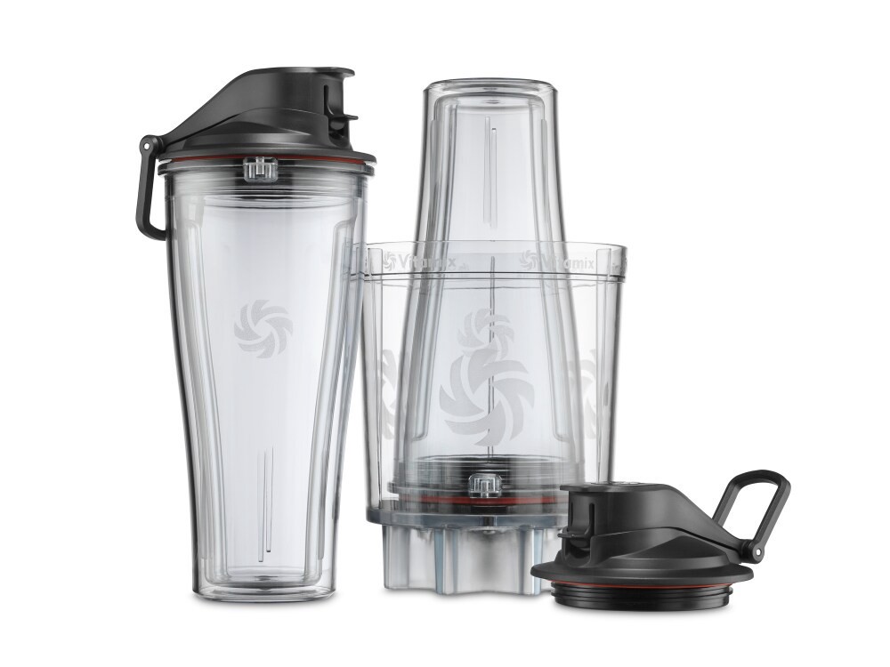 slide 1 of 5, Vitamix Personal Cup And Adaptor Kit Clear 061724, 5 ct