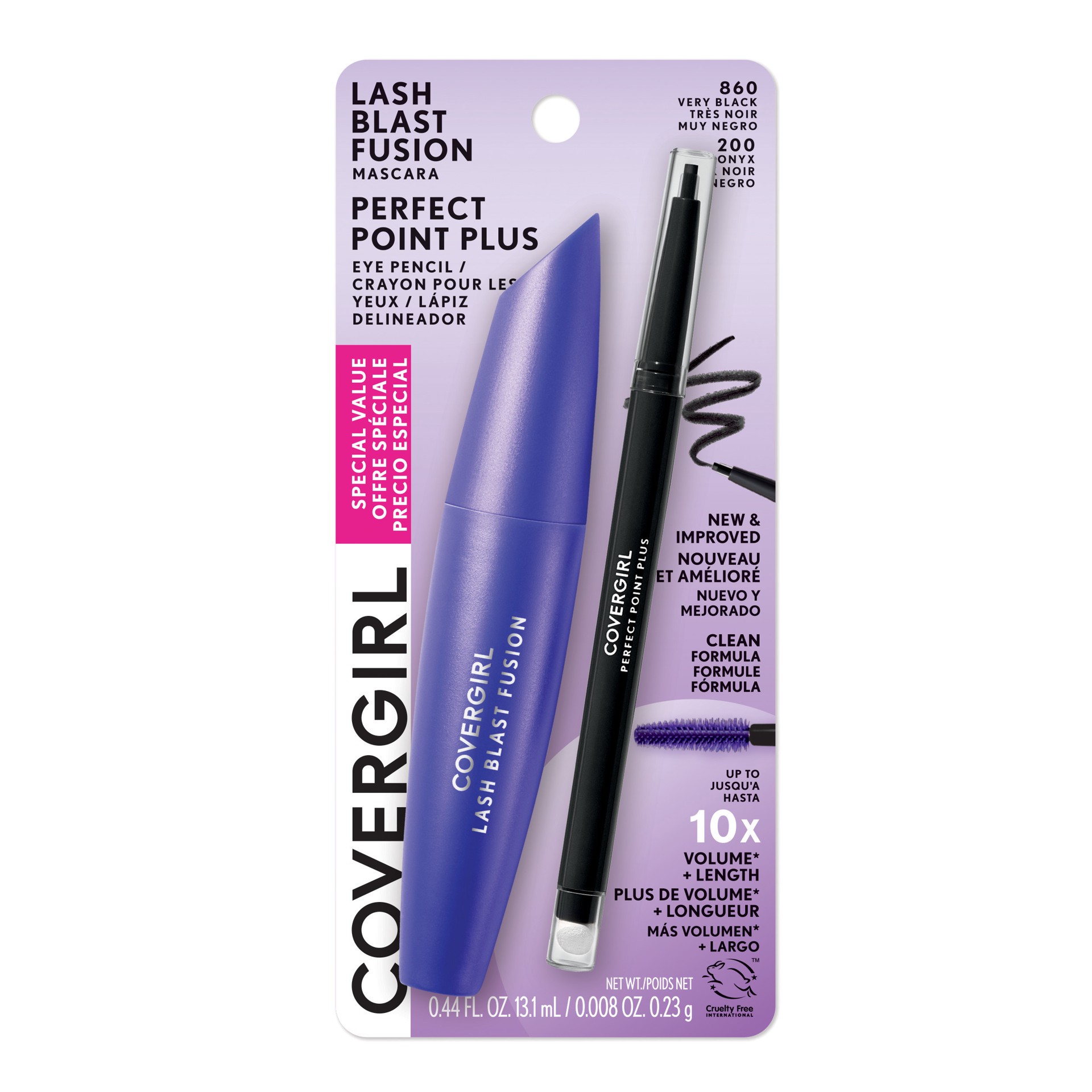 slide 1 of 1, Covergirl Lash Blast Fusion Mascara, 13.10 mL