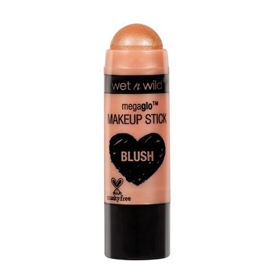 slide 1 of 7, wet n wild Megaglo Blush Makeup Stick, 0.21 oz