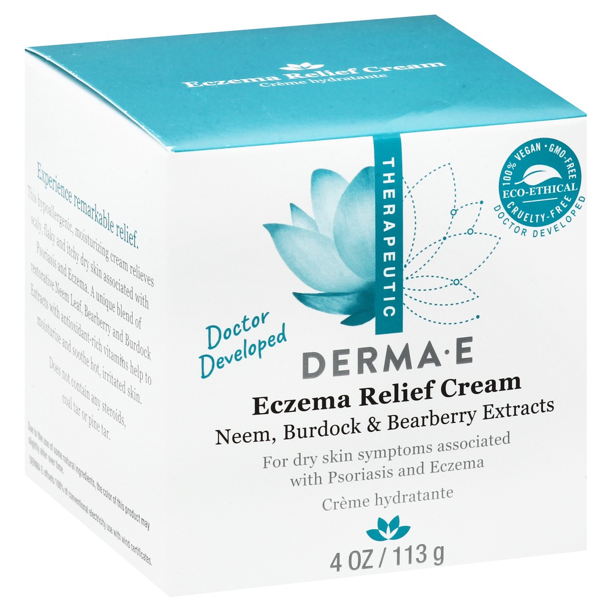 slide 5 of 12, Derma E Therapeutic Eczema Relief Cream 4 oz, 4 oz