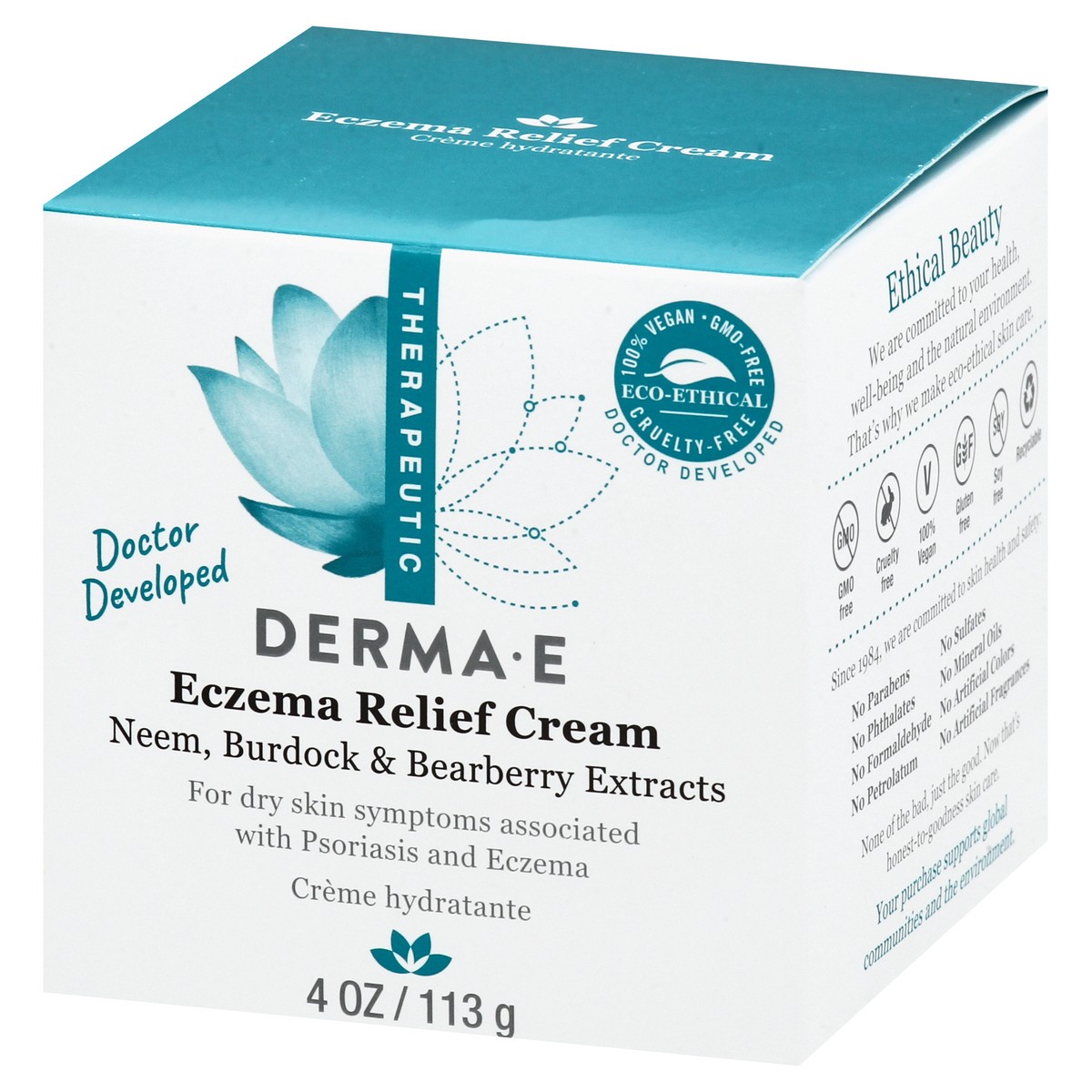 slide 6 of 12, Derma E Therapeutic Eczema Relief Cream 4 oz, 4 oz