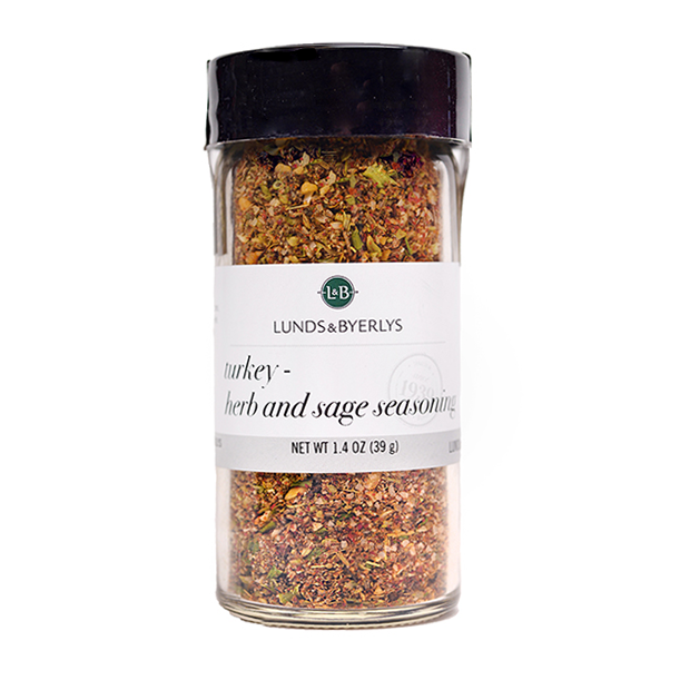 slide 1 of 1, L&B Lunds  Byerlys Lunds & Byerlys L&B Turkey Herb & Sage Seasoning, 1.4 oz