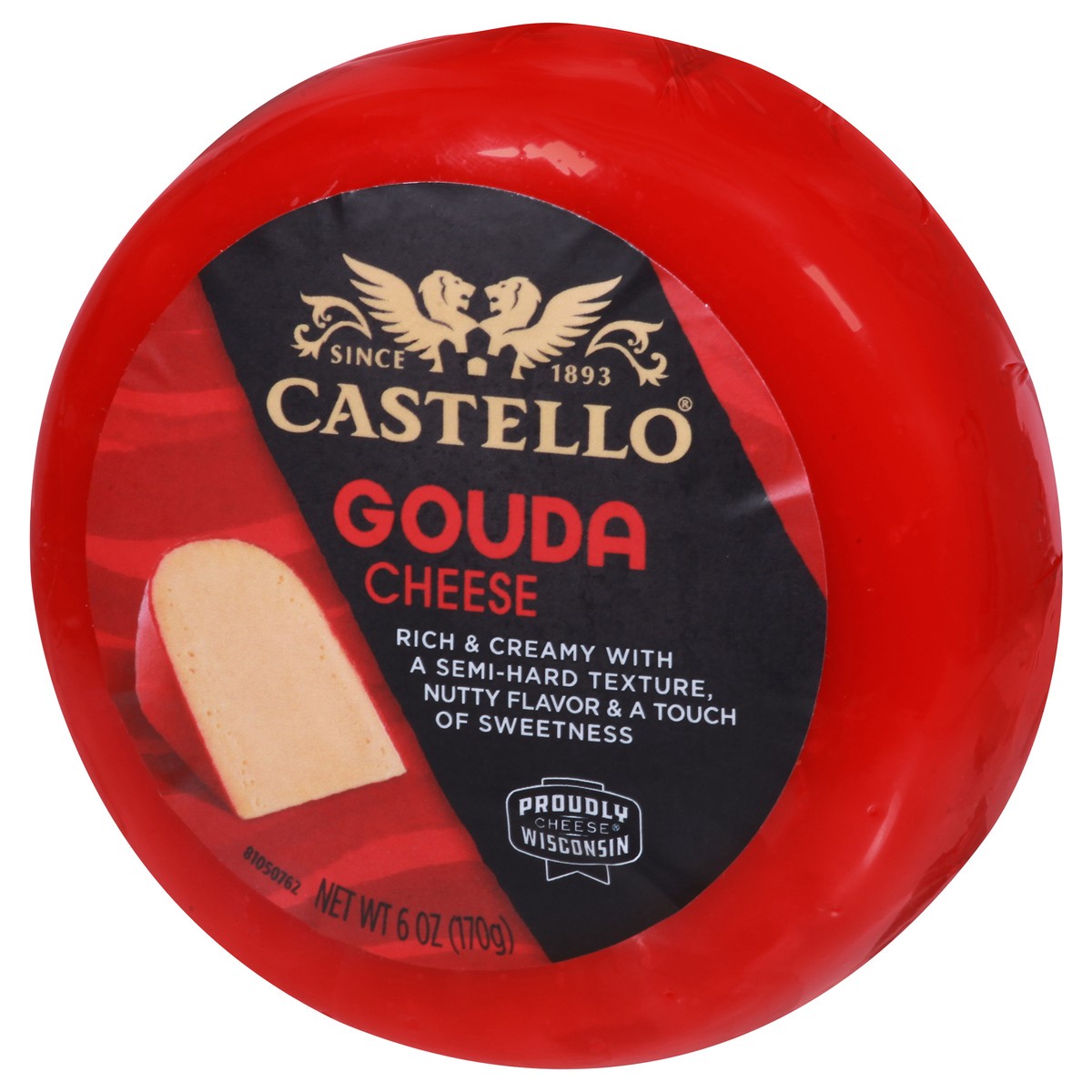 slide 2 of 9, Castello Gouda Cheese 6 oz, 6 oz