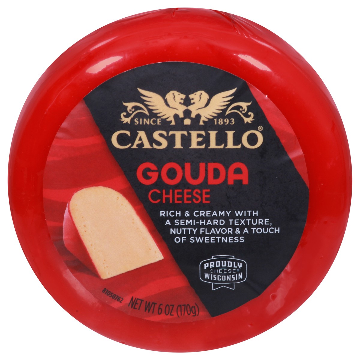 slide 1 of 9, Castello Gouda Cheese 6 oz, 6 oz