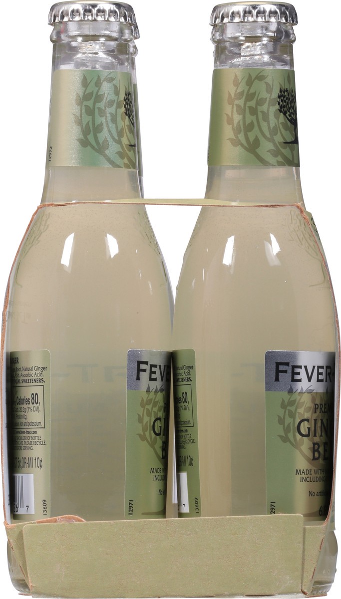 slide 5 of 9, Fever-Tree Premium Ginger Beer 4x200ml, 4 ct; 6.8 fl oz