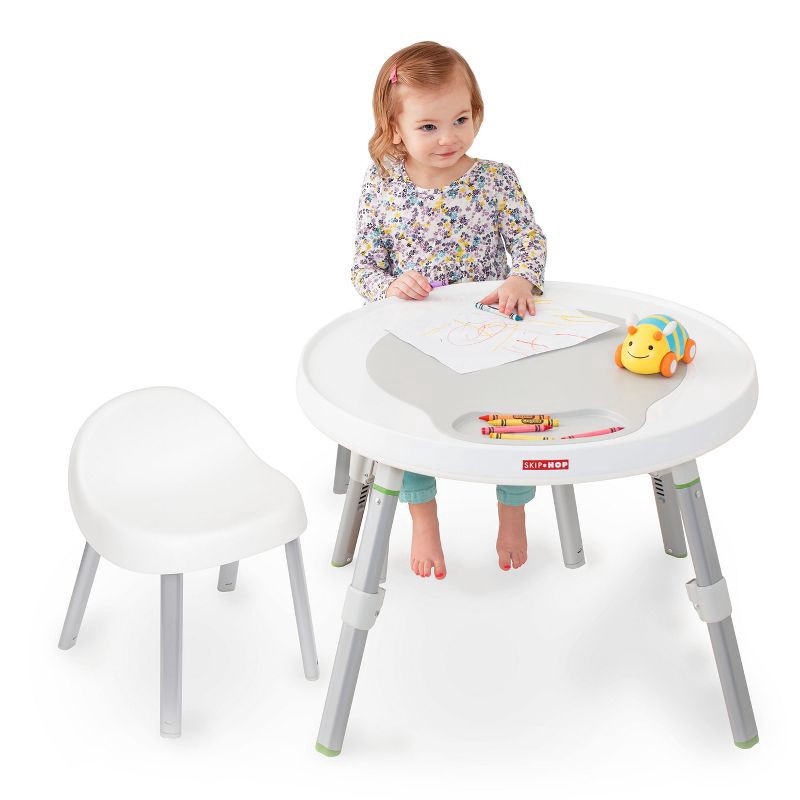 slide 4 of 8, Skip Hop SKIP*HOP Explore & More Kid Chairs - White, 2 ct