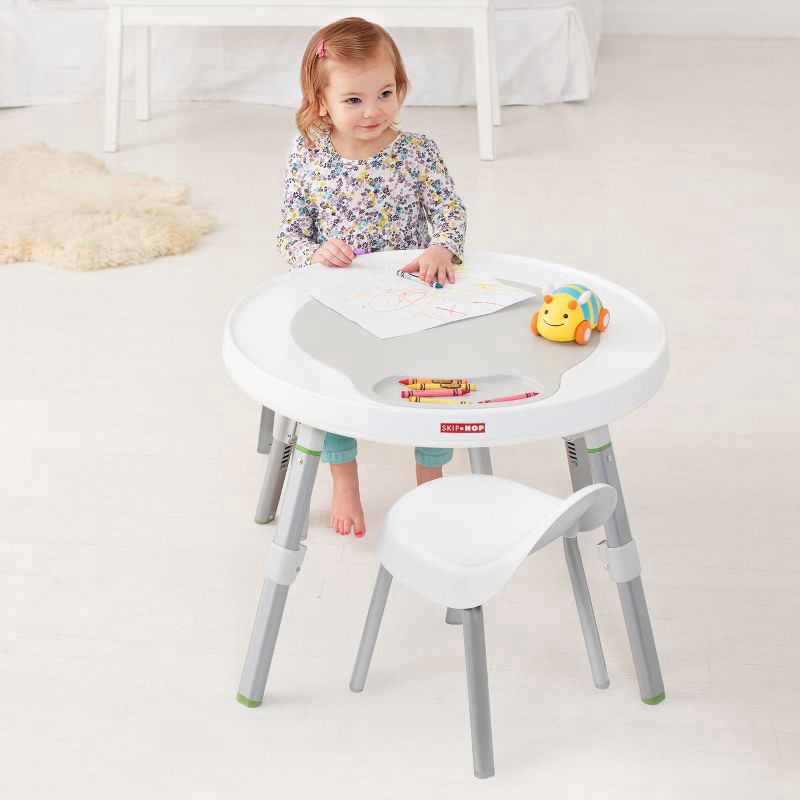 slide 2 of 8, Skip Hop SKIP*HOP Explore & More Kid Chairs - White, 2 ct