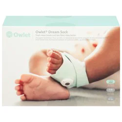 Owlet 0-18 Months Mint Original Dream Sock 1 ea