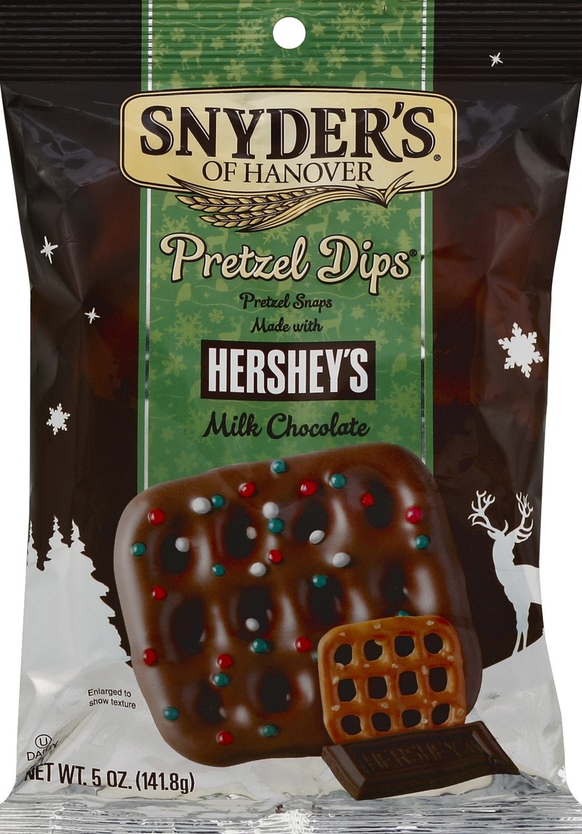 slide 3 of 3, Snyder's of Hanover Milk Chocolate Pretzel Snaps, 5 oz