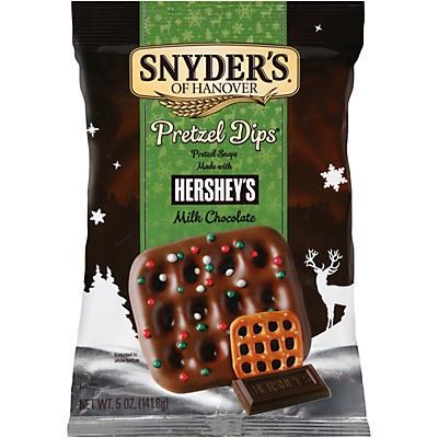 slide 1 of 3, Snyder's of Hanover Milk Chocolate Pretzel Snaps, 5 oz