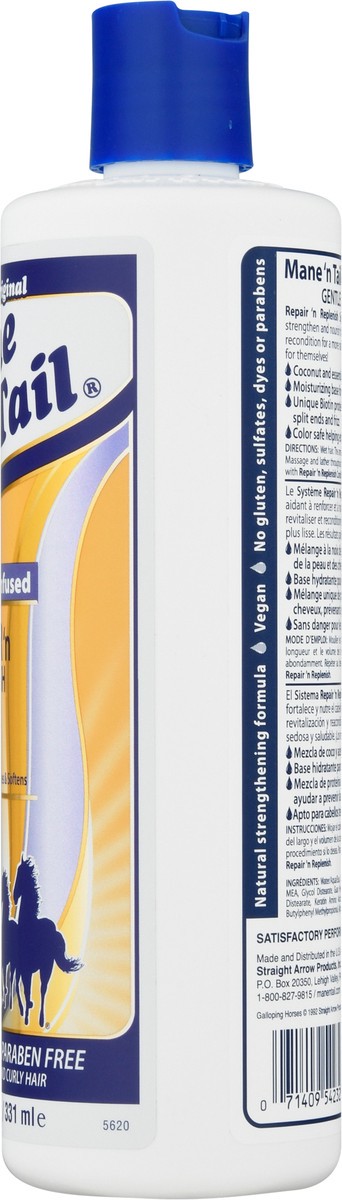 slide 8 of 9, Mane 'n Tail Biotin Infused Repair & Replenish Shampoo, 11.2 oz