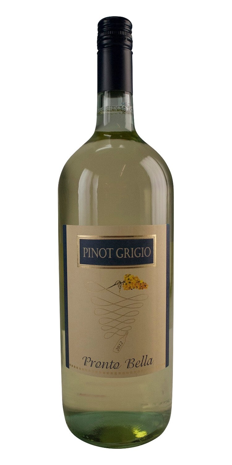 slide 1 of 1, Pronto Bella Pinot Grigio, 1.5 liter