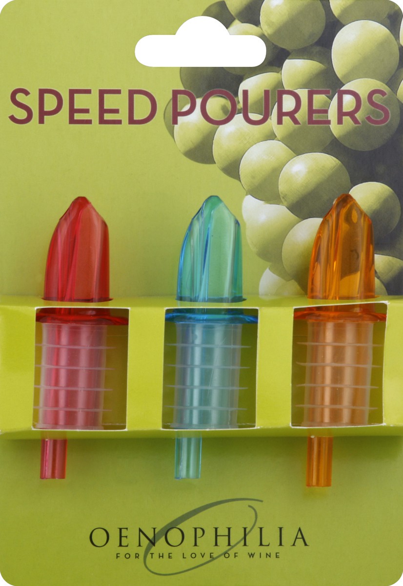slide 3 of 3, Oenophilia Speed Pourers 3 ea, 3 ct