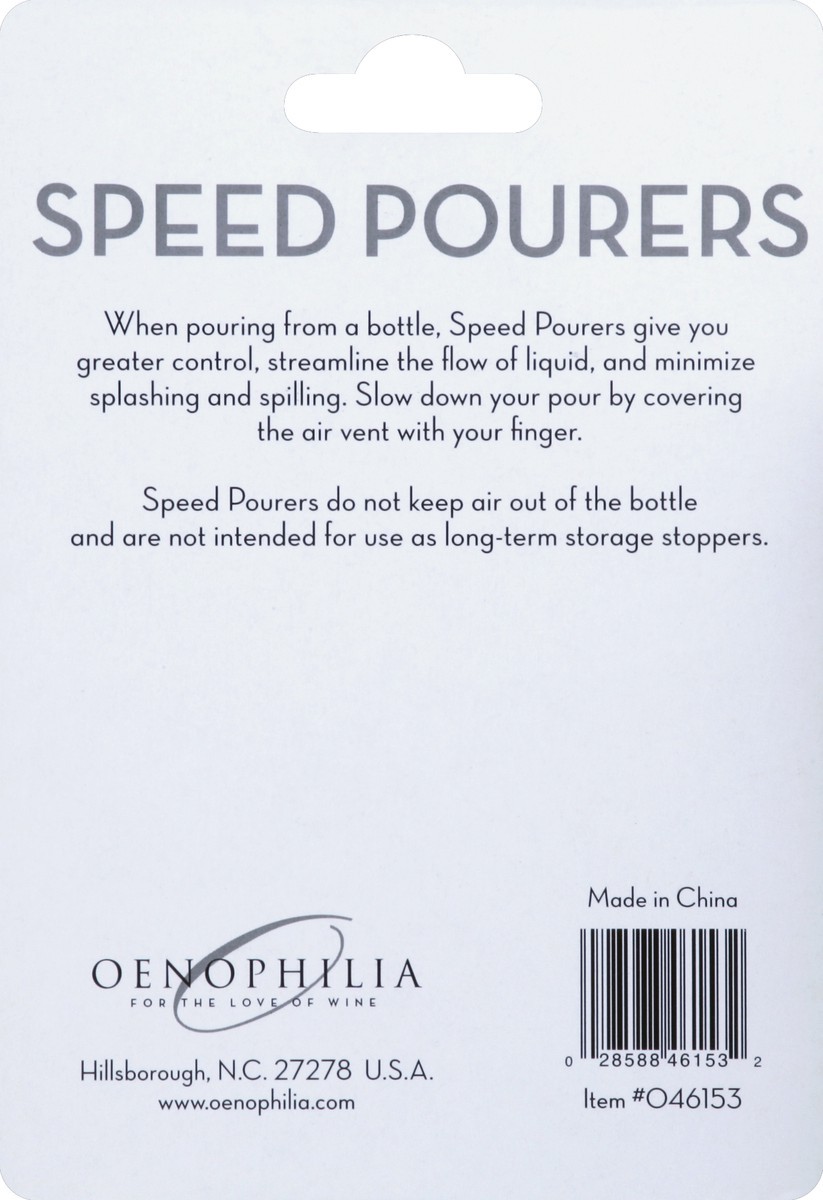 slide 2 of 3, Oenophilia Speed Pourers 3 ea, 3 ct