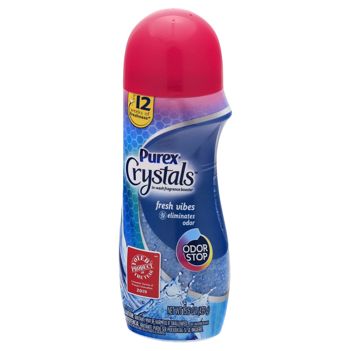 slide 3 of 9, Purex Crystals Fresh Vibes In-Wash Fragrance Booster, 15.5 oz