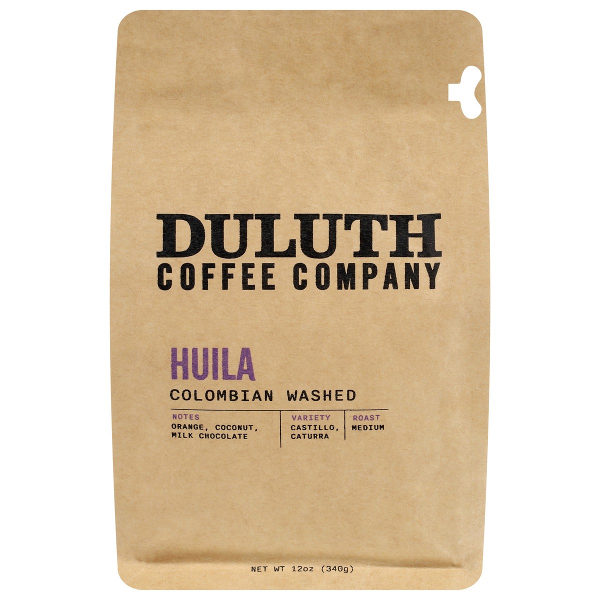 slide 4 of 4, Duluth Coffee Company Whole Bean Medium Roast Huila Coffee 12 oz, 12 oz