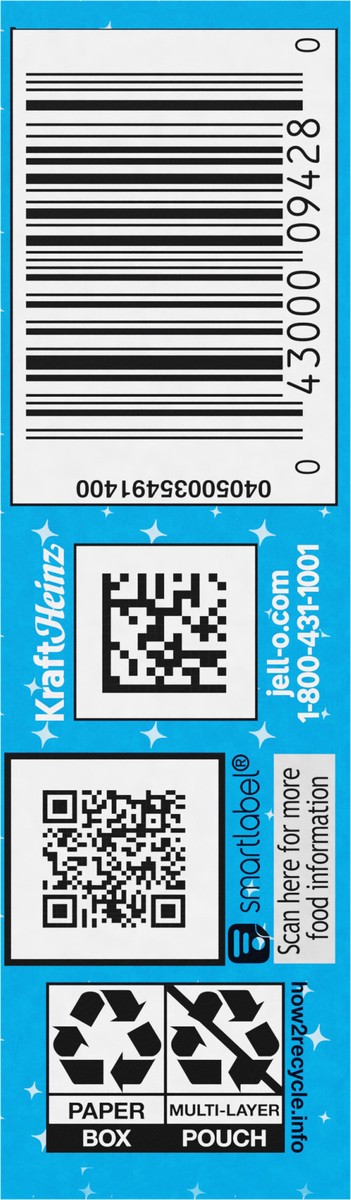 slide 3 of 11, Jell-O Zero Sugar Sparkling Lemon Low Calorie Gelatin Dessert, 0.3 oz Box, 0.3 oz