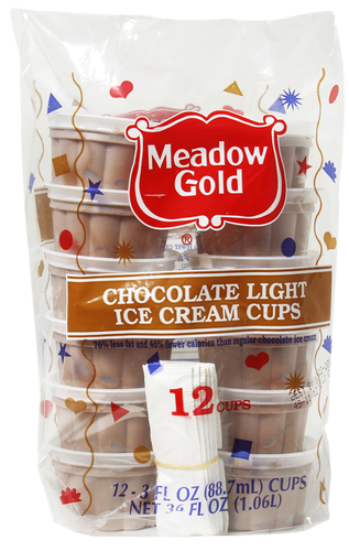 12 oz Red Ice Cream Cups