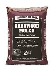 Timberline Hardwood Mulch, 1 Each