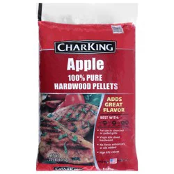 CharKing 100% Pure Apple Hardwood Pellets 20 lb