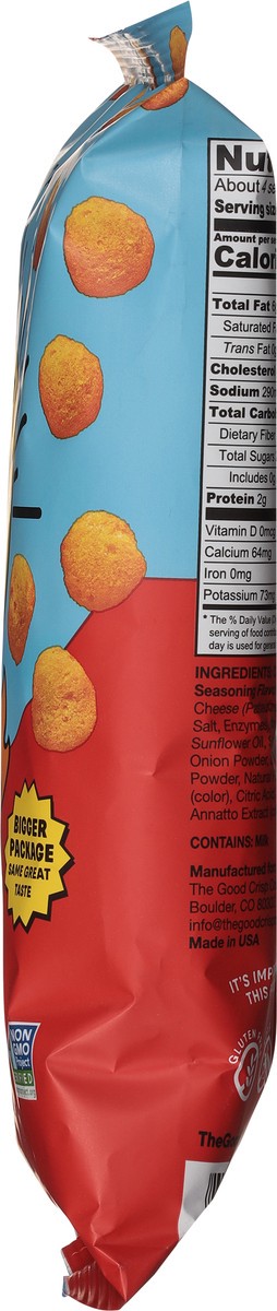 slide 12 of 14, The Good Crisp Company Spicy Cheese Balls 4 oz, 4 oz