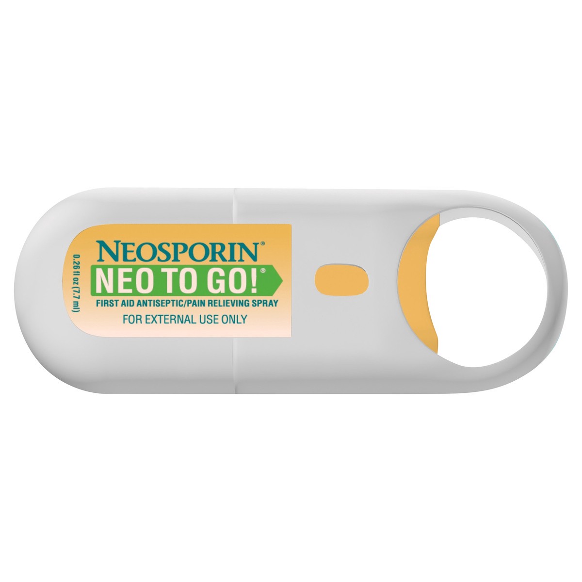 slide 7 of 8, Neosporin + Pain Relief Neo To Go! First Aid Antiseptic/Pain Relieving Spray,.26 Oz, 0.26 fl oz