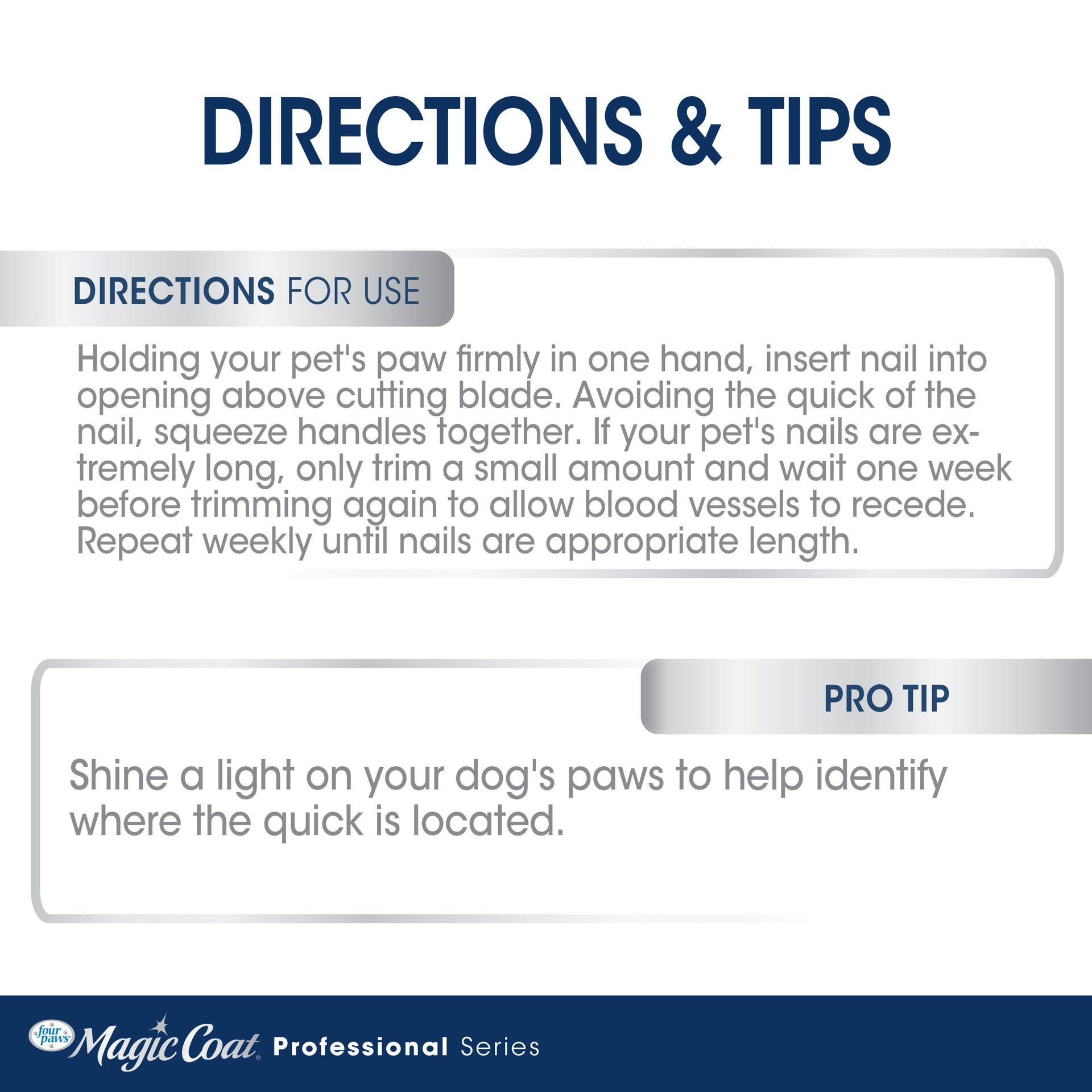 slide 10 of 10, Four Paws Magic Coat Professional Series Nail Trimmer for Dogs, 1 ct