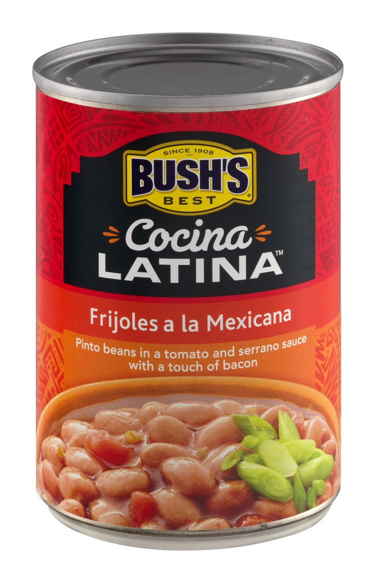 slide 1 of 1, Bush's Best Bush's Cocina Latina Frijoles a la Mexicana, 15.5 oz